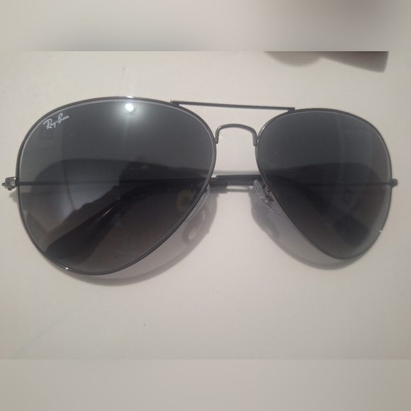RAY-BAN Aviator Gradient sunglasses - RB3025 400/71 -Asian Fit -LG- New In case - Picture 4 of 6